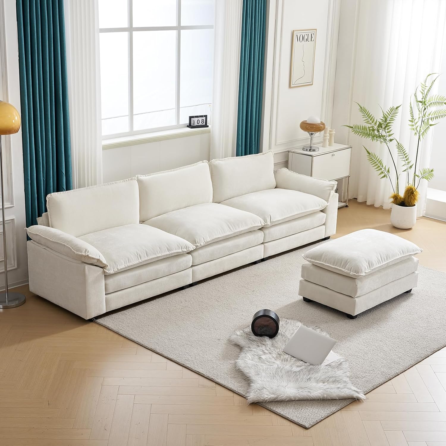 modular deep seat sectional sofa sleeper chenille ottoman living room apartment 3 seat custom modular deep seat sectional sofa sleeper chenille ottoman living room apartment 3 seat custom