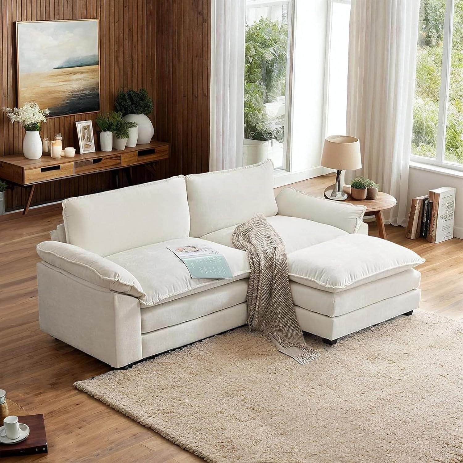 87" convertible sectional sofa,l shaped deep seat sofa couch for living room,modern 2 seat loveseat sofa, customized 87" convertible sectional sofa,l shaped deep seat sofa couch for living room,modern 2 seat loveseat sofa, customized